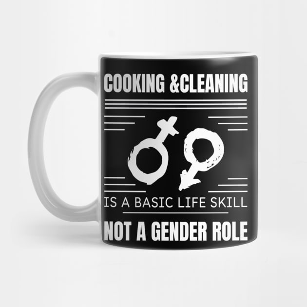 cooking & cleaning is not basic life skill not a gender rolle by chems eddine